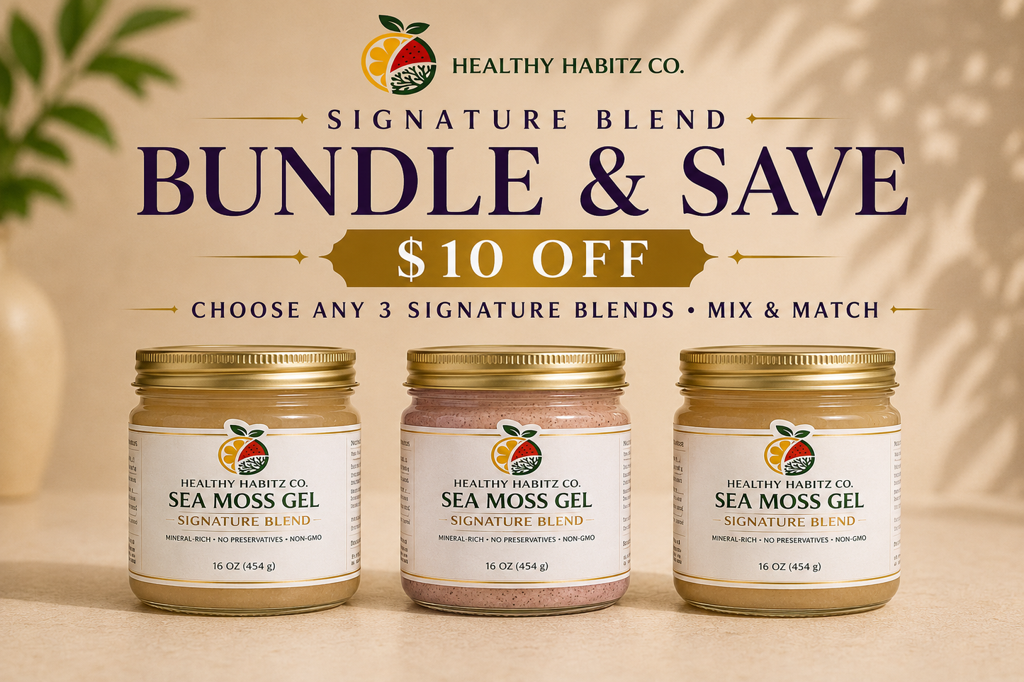 Signature Sea Moss Bundle